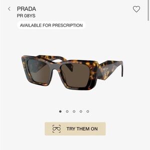 Prada PR08YS
BRAND NEW
